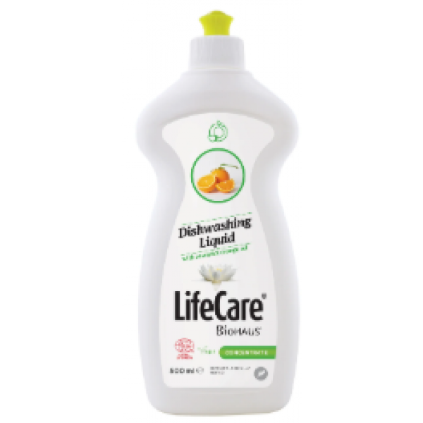 Detergent pentru vase, cu aroma de portocale BioHaus® - certificat Ecocert