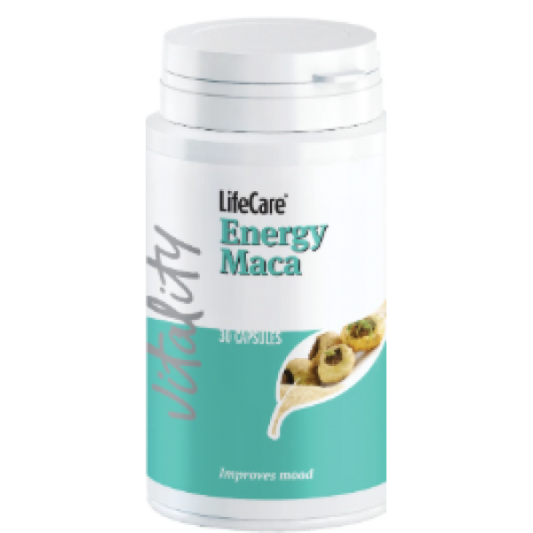 Energy Maca, cu Aschwagandha si Omega 3, (revigorant), Life Care®
