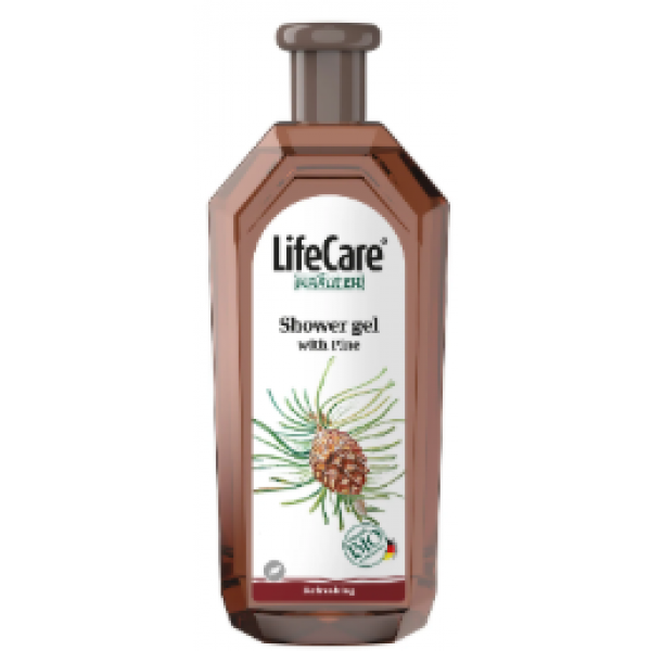 Gel de dus cu pin si plante BIO (revigorant), 500ml,  Kräuter® by Life Care®