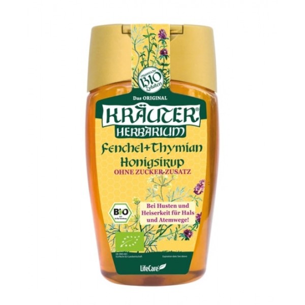 Sirop ECO, cu fenicul si cimbru (tuse, raguseala), Life Care®