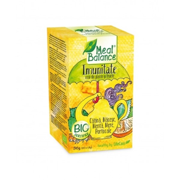 Imunitate - Ceai ECO plante si fructe, Meal Balance®