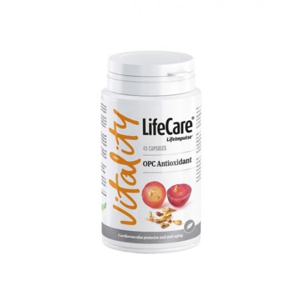 OPC Antioxidant, cu extract din samburi de struguri, Life Care®