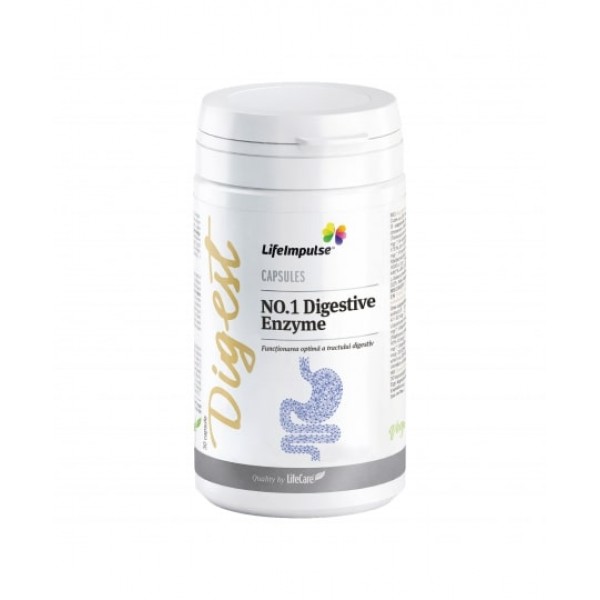 NO.1 Digestive Enzyme (sustine digestia), Life Impulse®