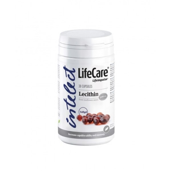 Lecitina din seminte de floarea soarelui, capsule moi, Life Care®