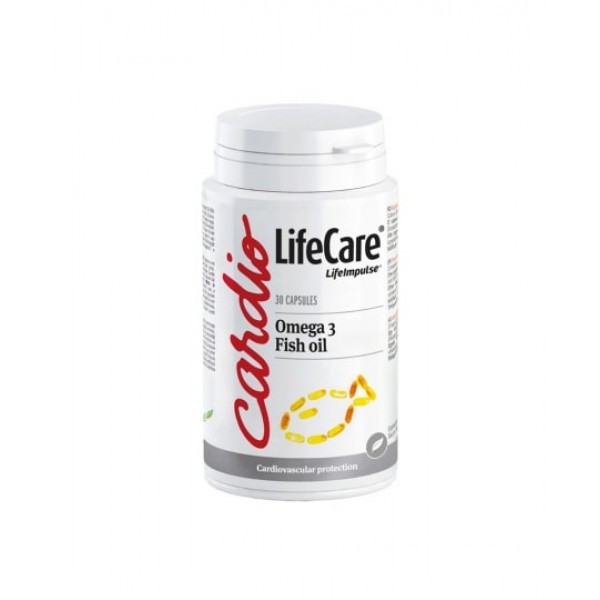 Omega 3, cu ulei de peste BIO (protectie cardiovasculara,), Life Care®