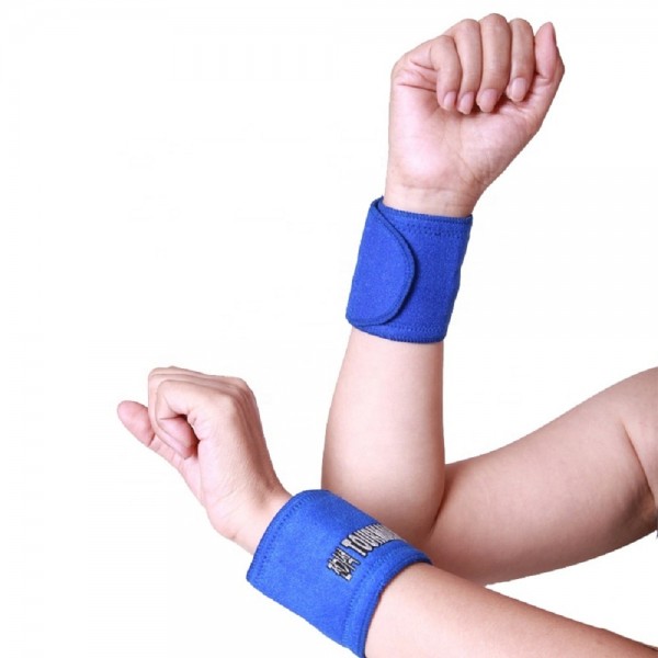 Suport termoinductor pentru maini, cu turmalina  - 2 buc, Irisana