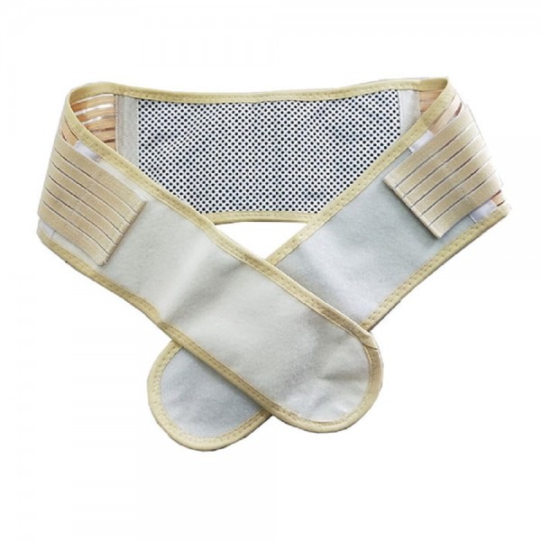 Suport termoinductor lombar, cu turmalina, 100-120 cm, Irisana