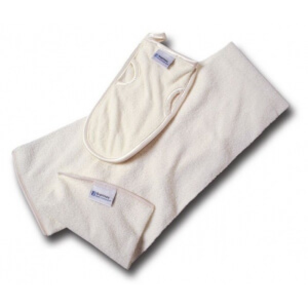 Set exfoliant (manusa + banda de curatare), Irisana