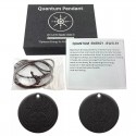Pandantiv Quantum (cu energie cuantica, negru - cu simboluri)