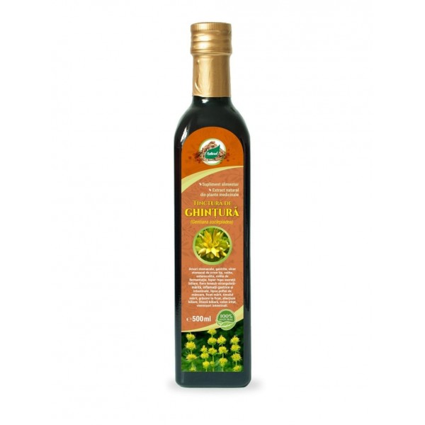 Tinctura de Ghintură (pentru gastrita, ficat marit), 500 ml