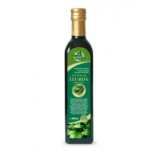 Tinctura de Leurda (detoxifiant, stimulent imunitar), 500ml 