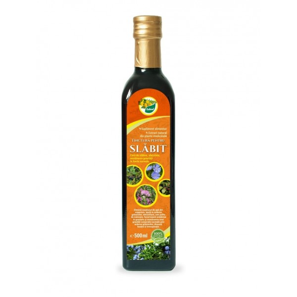 Tinctura pentru Slabit (diuretic, depurativ), 500 ml