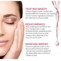  Ser pentru fata cu colagen + peptide, 15ml - Vibrant Glamour Peptide Colagen Face Serum