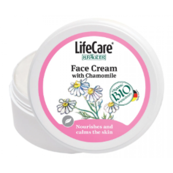 Crema de fata, cu musetel BIO (hraneste si calmeaza), 200ml, Life Care®